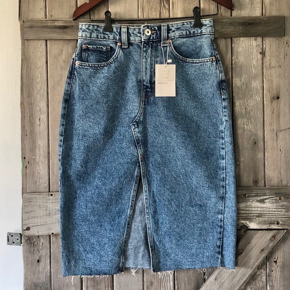 Bershka Dresses & Skirts - Bershka Denim Skirt